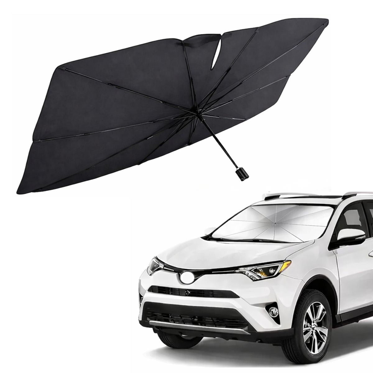 auto zonnescherm voor de voorruit