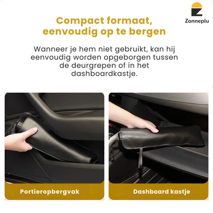 Compact opvouwbaar zonnescherm auto eenvoudig opbergen